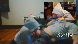 Heather Kane promised fan he would cum in under 60 seconds!