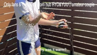 A beautiful girl training with skipping rope is restrained and vaginal shot SEX♡ individual shooting / amateur / Japan